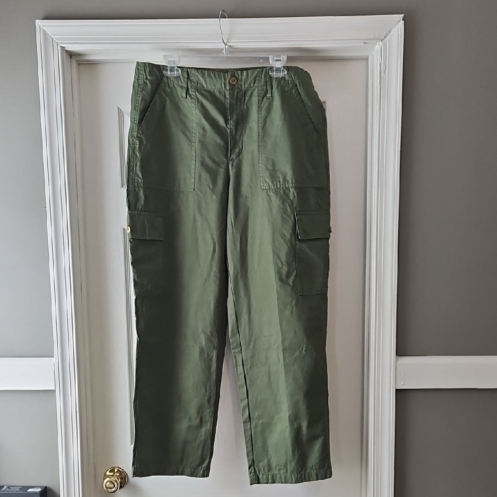 Women's Green Cargo Pants